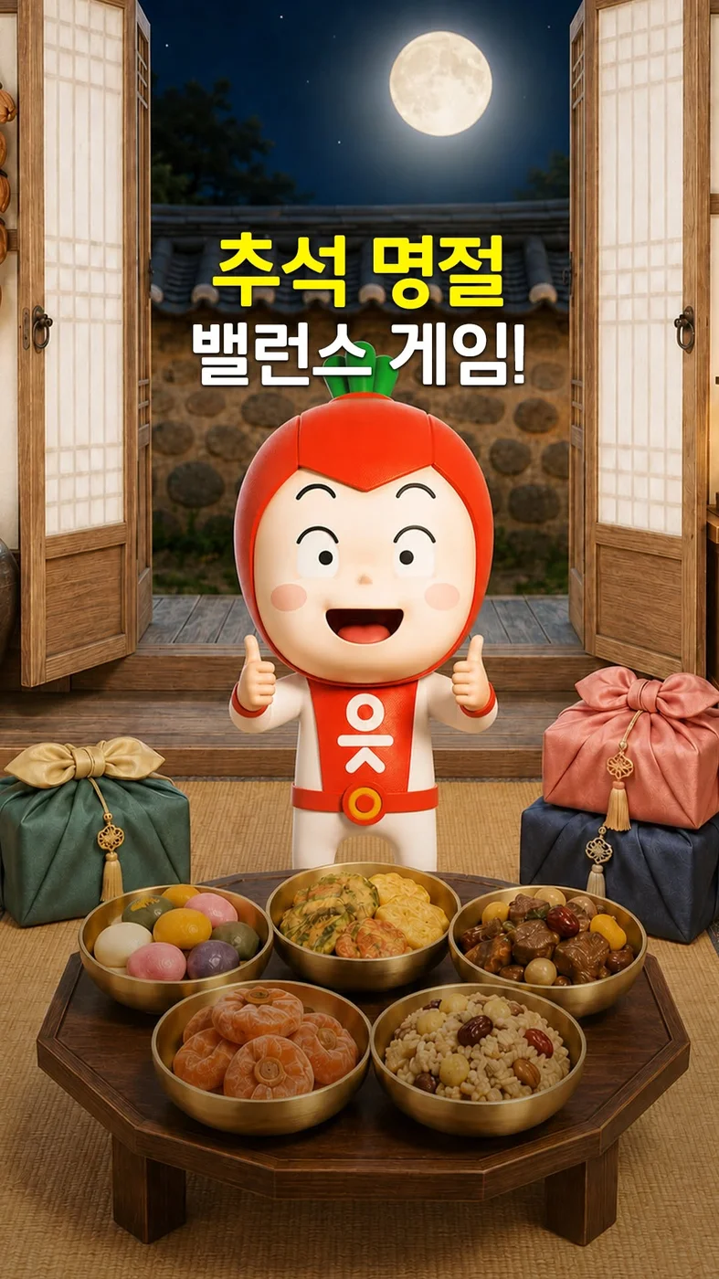 [읏맨] 추석 명절에 피하고 싶은 상황의 번호 행사 이미지