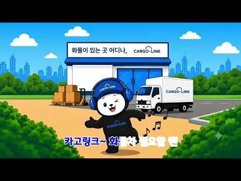 [카고링크] 화물차 필요할 땐~ 카고링크♪ CM송 행사 이미지